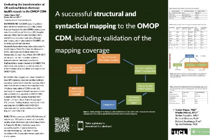 CALIBER OMOP Poster