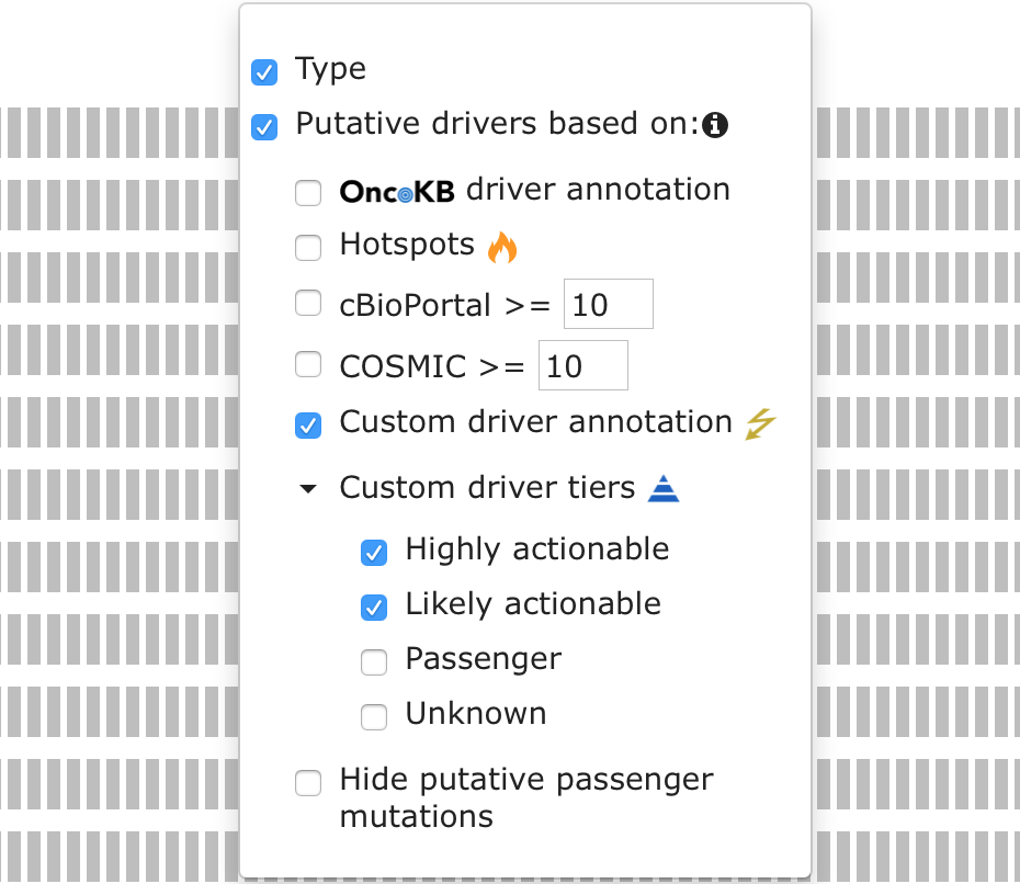 Cbioportal drivers