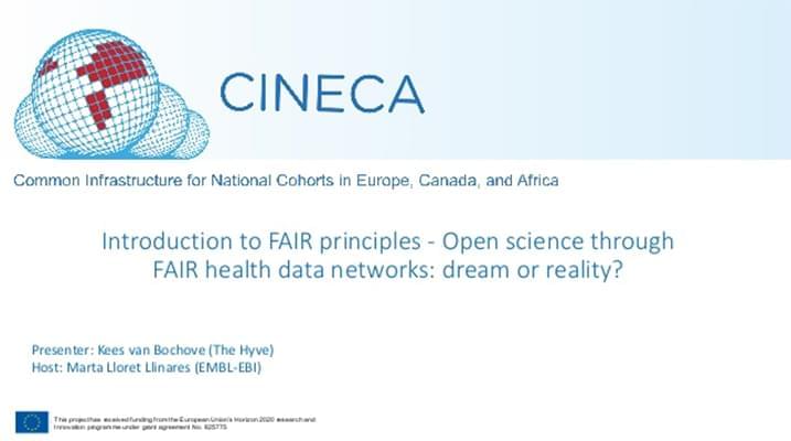 Cineca fair webinar